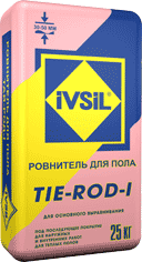 Ровнитель для пола IVSIL TIE-ROD,наливной пол,Сухие строительные смеси IVSIL